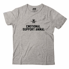 Emotional Support Animal Gray Tee